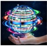 colorful LED spinning light ball,